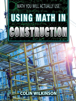 cover image of Using Math in Construction